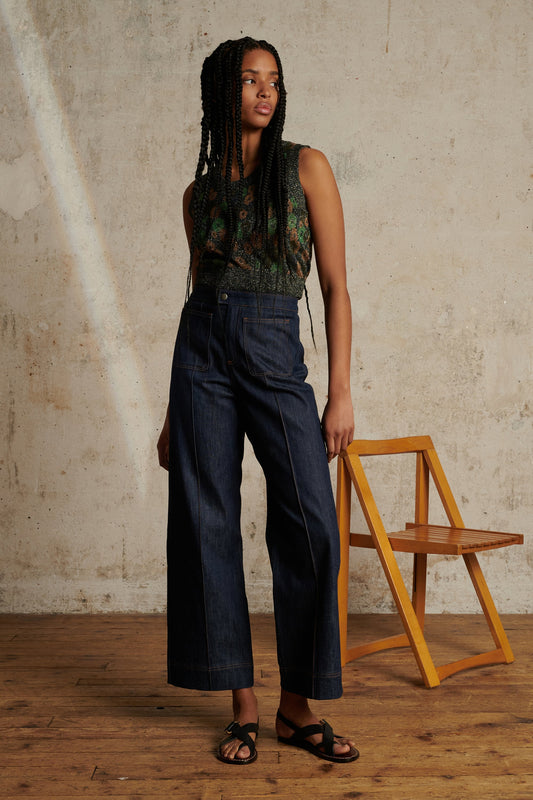 PETON GREEN PULLOVER