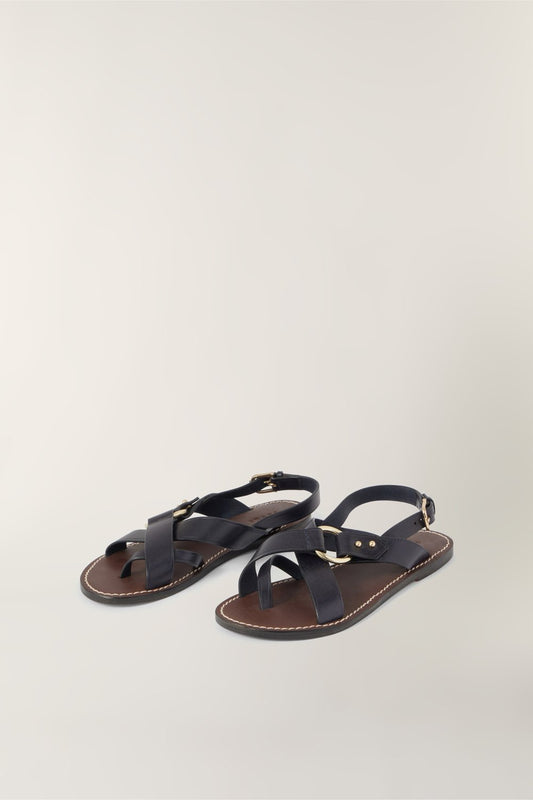 FLORENCE NAVY SANDALS