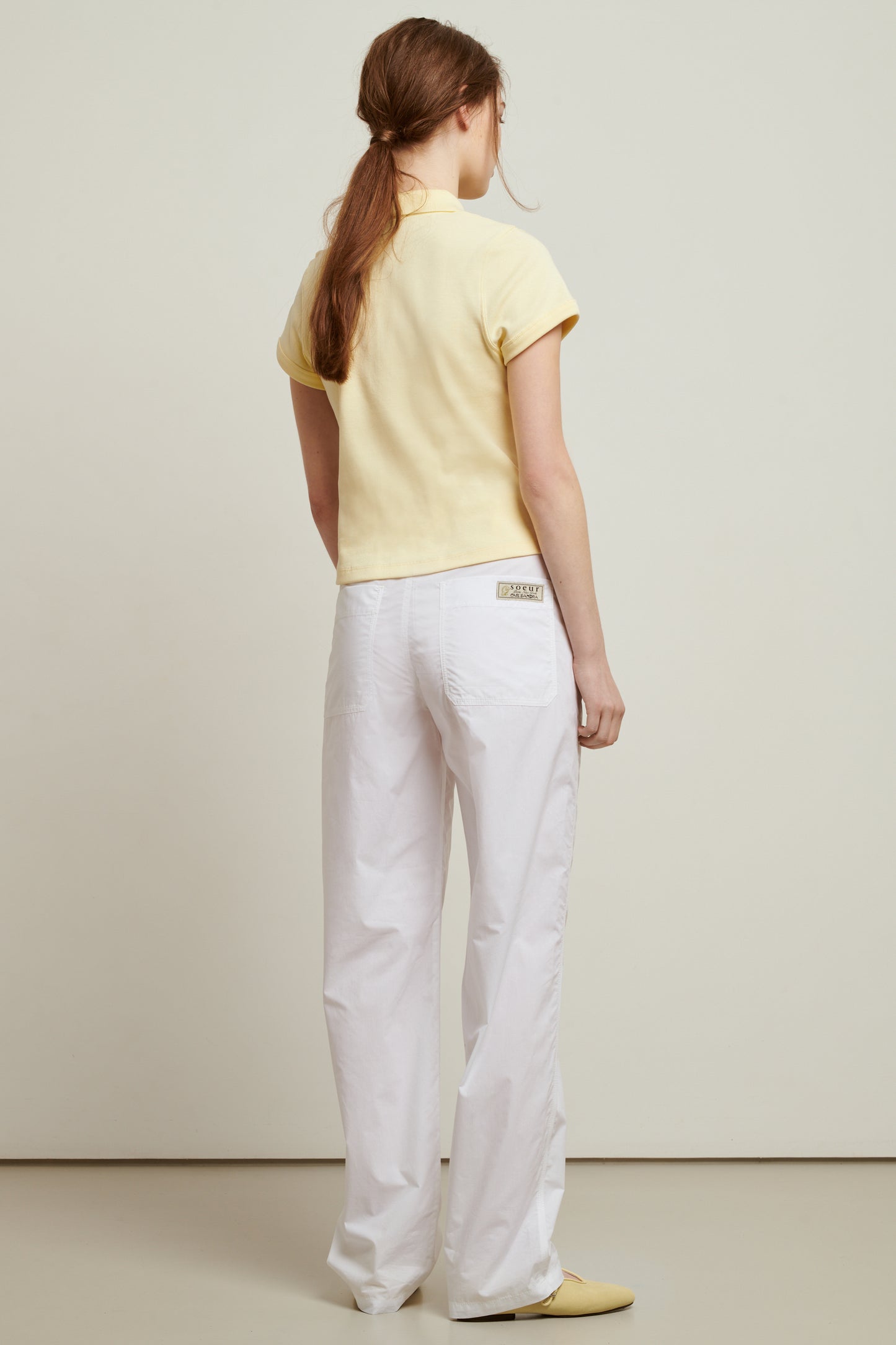 NAPOLEON WHITE TROUSERS
