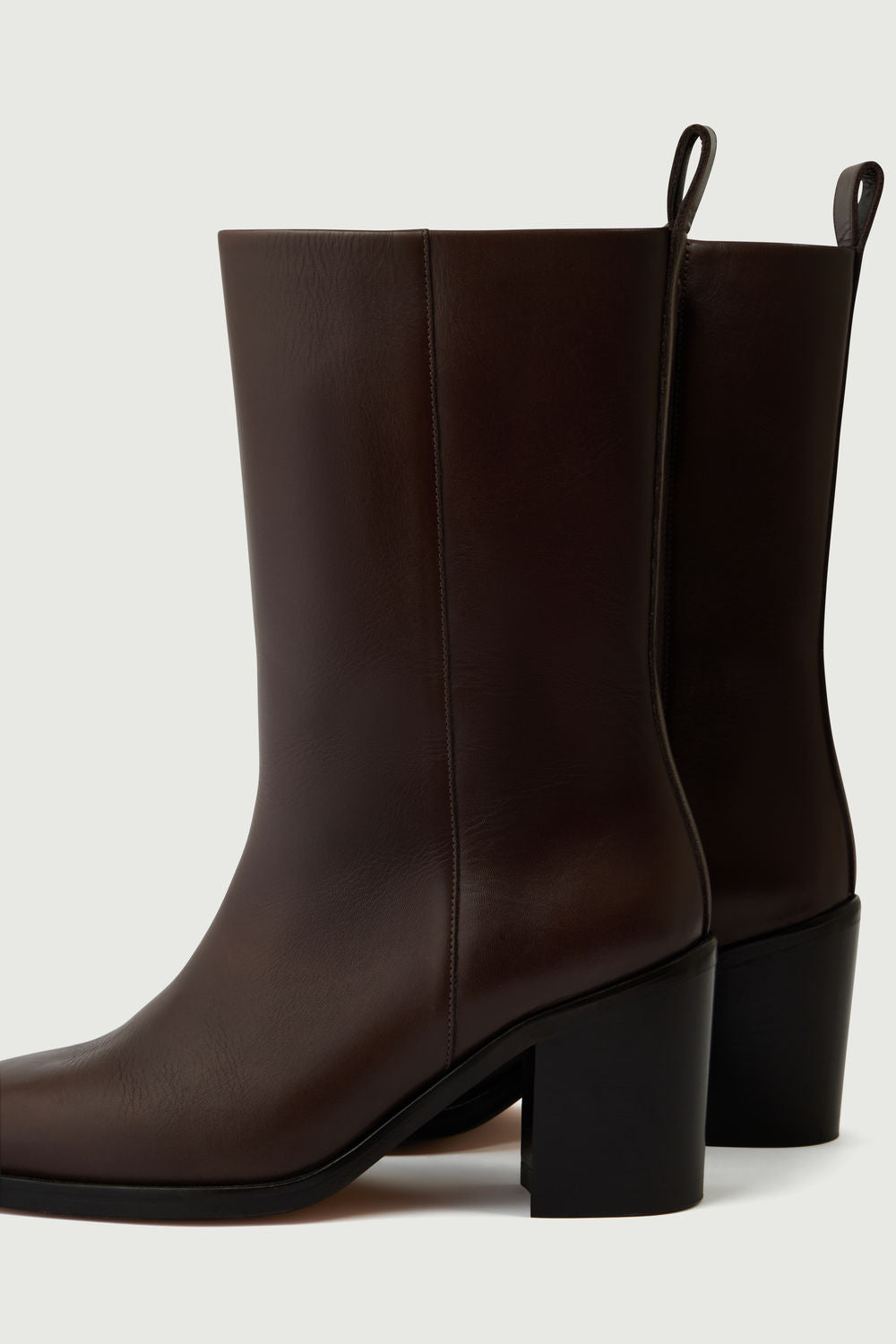 Bottines Cara - Ébène - Cuir - Femme