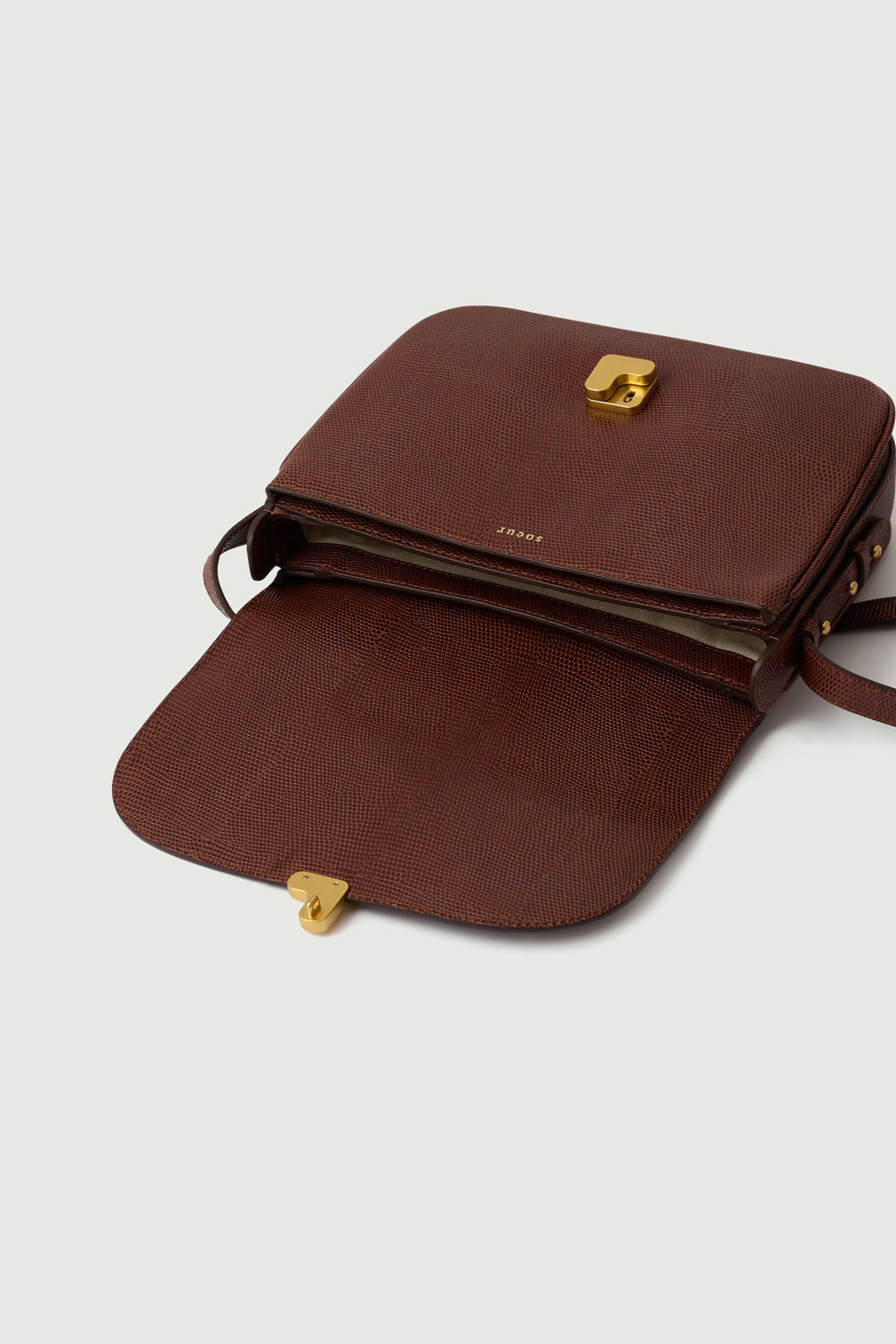 Sac Bellissima Maxi - Cognac - Cuir - Femme vue 4