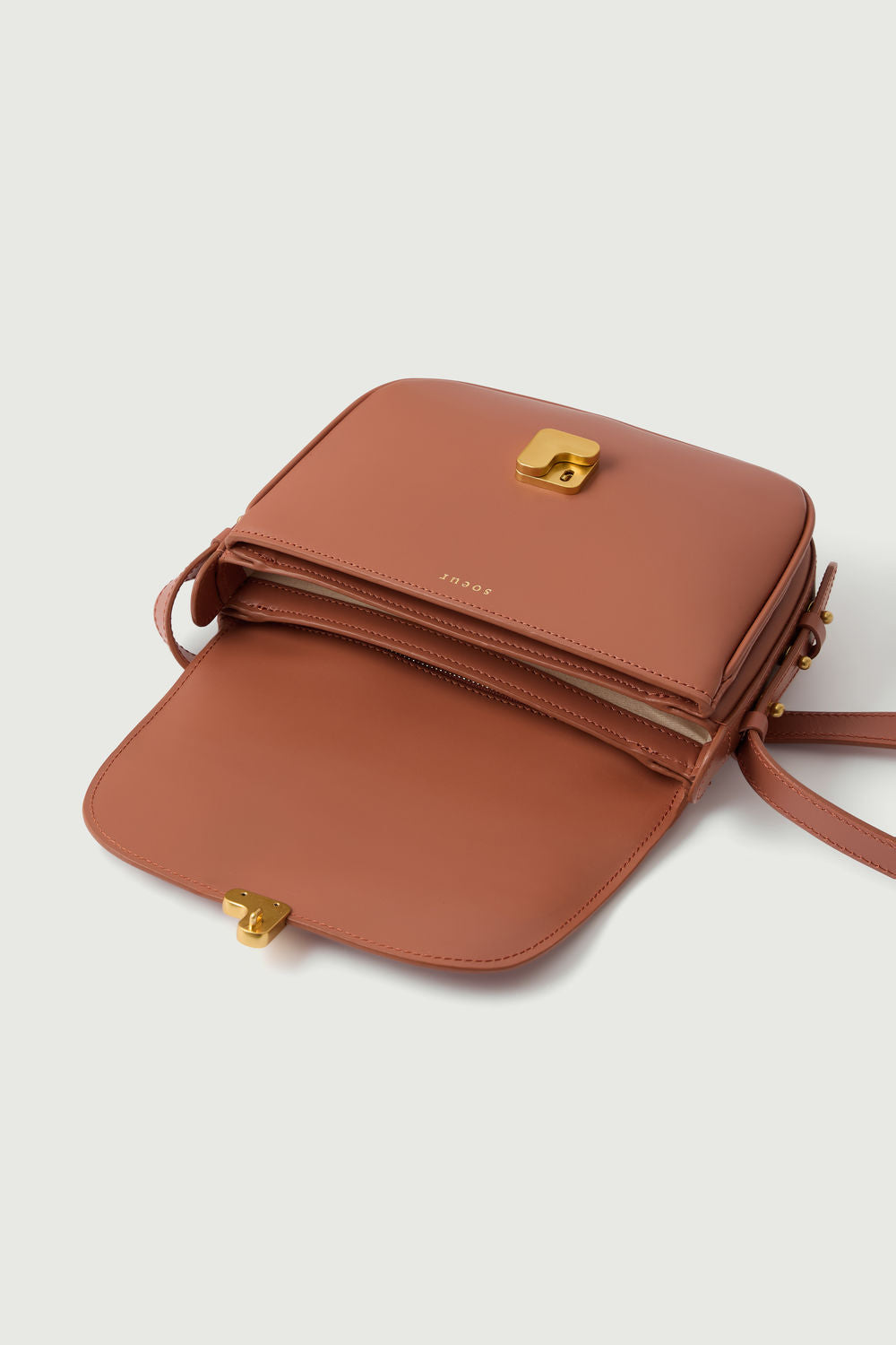 Sac Bellissima Mini - Rose Blush - Cuir - Femme vue 4